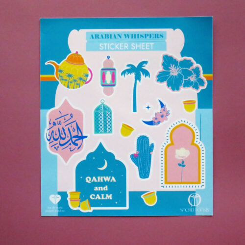 Arabian Whispers Sticker Sheet