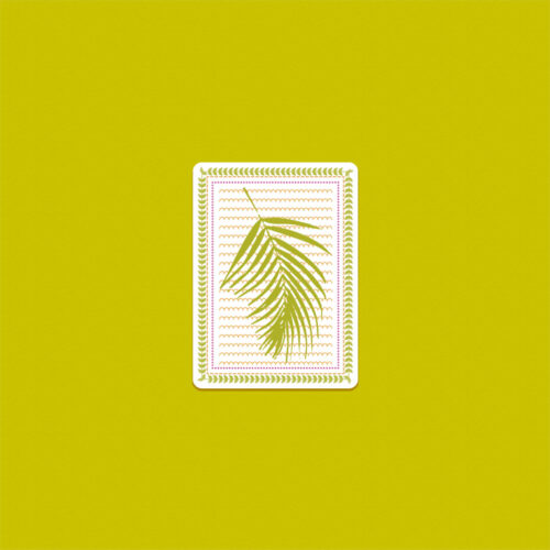 Wall of Frames Palm Leaf Sticker