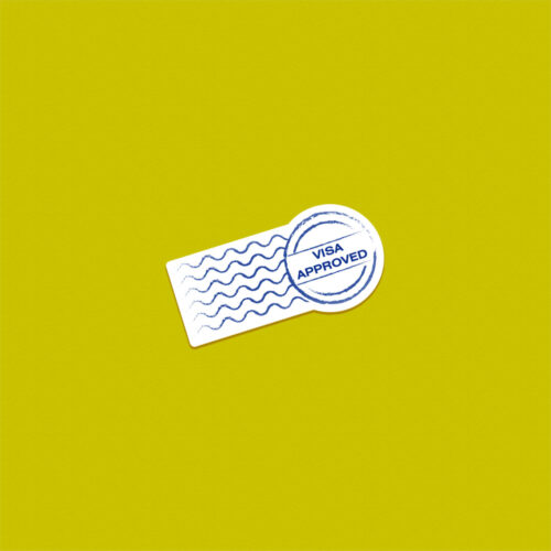 Towards New Lands Travel Sticker