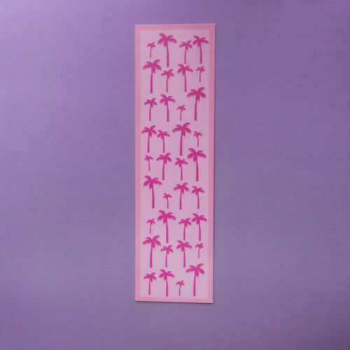 A Palm Party Bookmark - Hot Pink