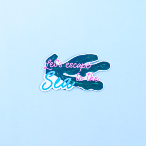 A Sea-riously Needed Escape Sticker