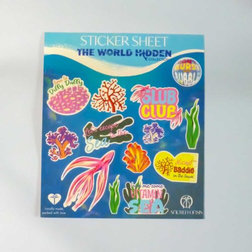 The World Hidden Sticker Sheet